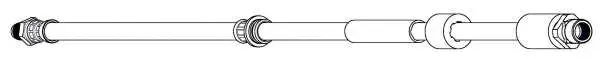 Flexible de frein CEF 514531