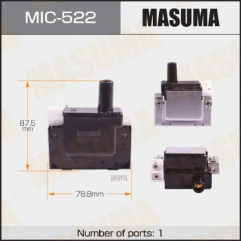 Bobine d'allumage MASUMA MIC-522