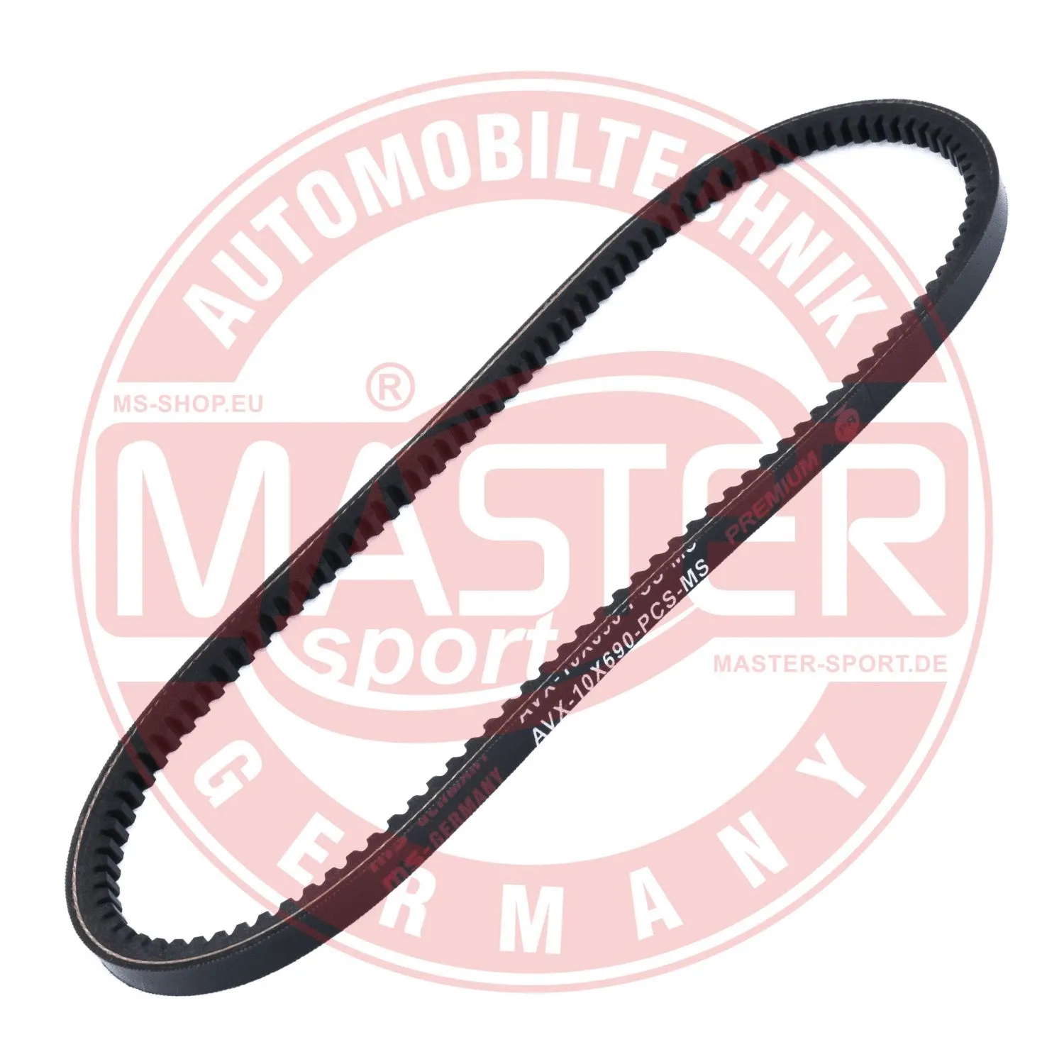 Courroie trapézoïdale MASTER-SPORT GERMANY AVX-10X690-PCS-MS