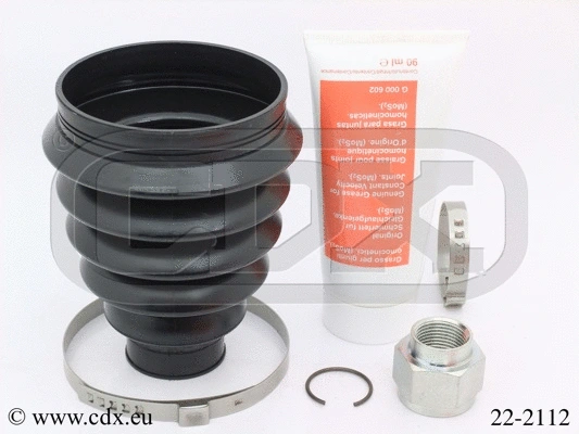 Jeu de joints-soufflets, arbre de commande CDX 22-2112
