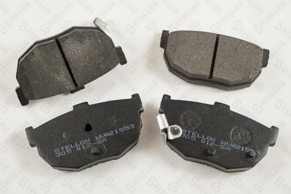 Kit de plaquettes de frein, frein à disque STELLOX 305 012-SX