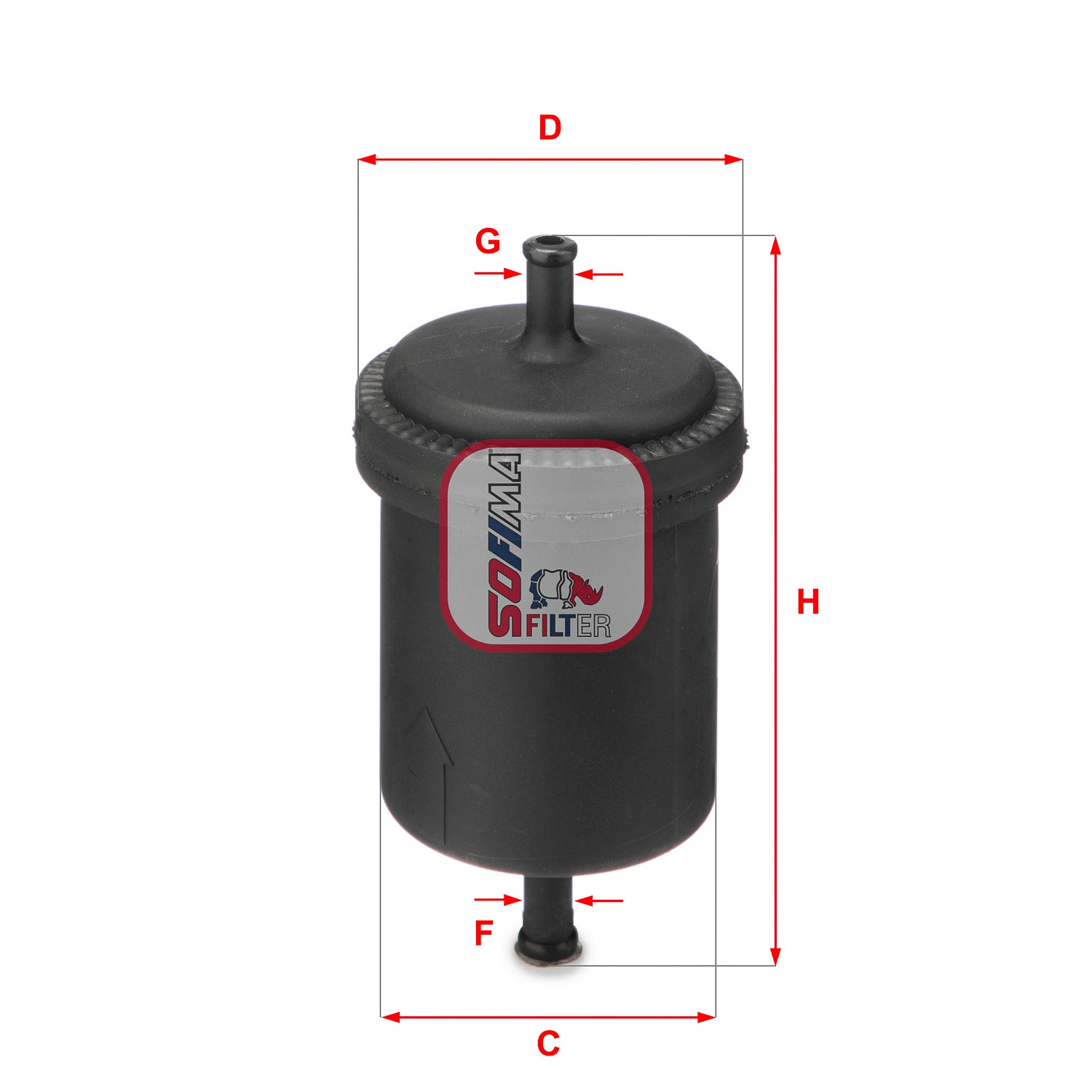Filtre à carburant SOFIMA S 3900 B