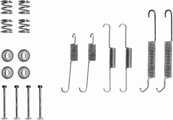 Kit d'accessoires, mâchoire de frein MINTEX MBA590