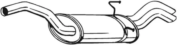Silencieux arrière BOSAL 190-301