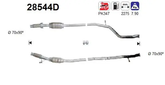 Catalyseur AS 28544D