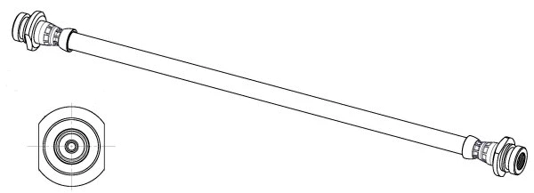 Flexible de frein CEF 515323