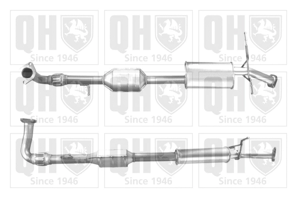 Catalyseur QUINTON HAZELL QCAT80428H
