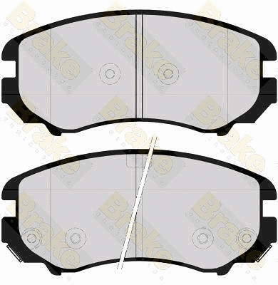 Kit de plaquettes de frein, frein à disque Brake ENGINEERING PA1654