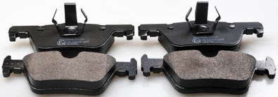 Kit de plaquettes de frein, frein à disque DENCKERMANN B111285