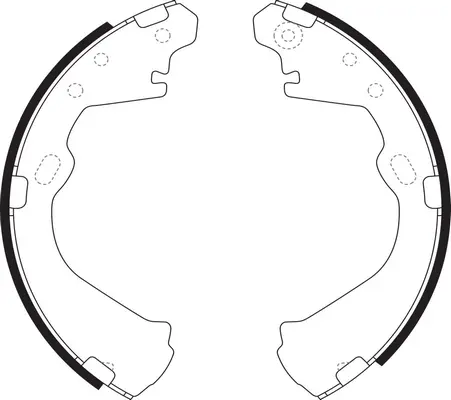 Jeu de mâchoires de frein SB BS22193