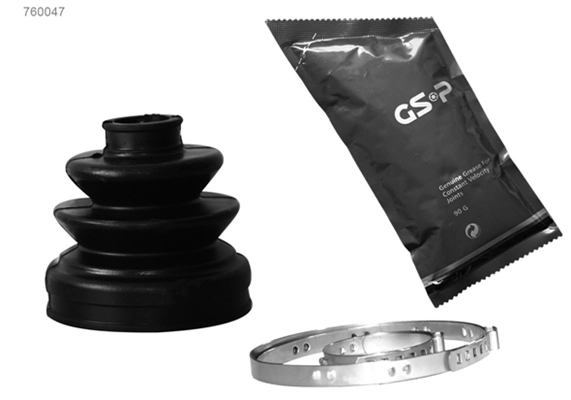 Jeu de joints-soufflets, arbre de commande GSP-BR 760047