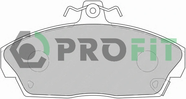 Kit de plaquettes de frein, frein à disque PROFIT 5000-0613