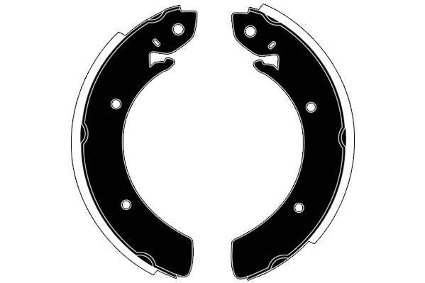 Jeu de mâchoires de frein RAICAM RA26070