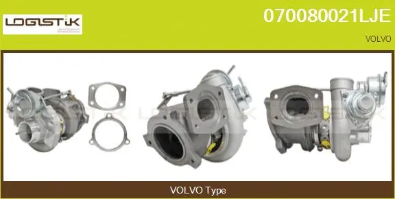 Turbocompresseur, suralimentation LGK 070080021LJE
