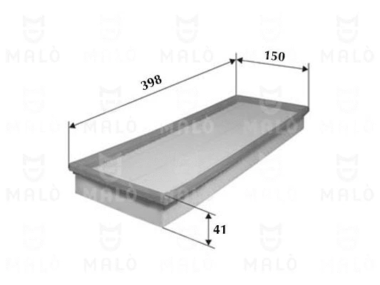 Filtre à air AKRON-MALÒ 1500237