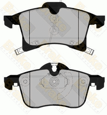 Kit de plaquettes de frein, frein à disque Brake ENGINEERING PA1593