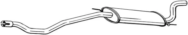 Silencieux arrière BOSAL 283-921