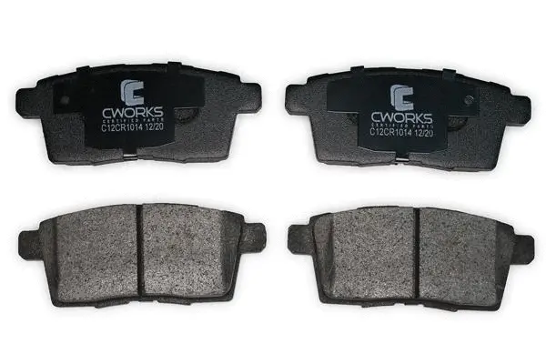 Kit de plaquettes de frein, frein à disque CWORKS C12CR1014