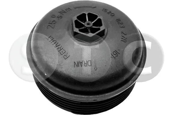 Couvercle, boîtier du filtre à huile STC T438843
