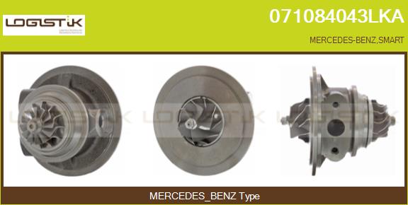 Groupe carter, turbocompresseur LGK 071084043LKA