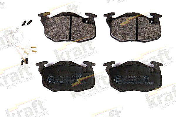 Kit de plaquettes de frein, frein à disque KRAFT AUTOMOTIVE 6005500