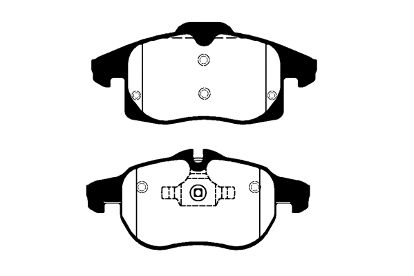Kit de plaquettes de frein, frein à disque Technika 01806B