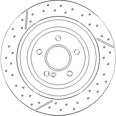 Disque de frein National NBD2086