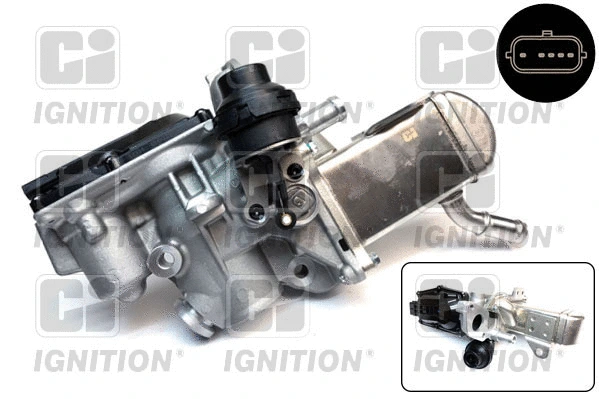 Vanne EGR QUINTON HAZELL XEGR223