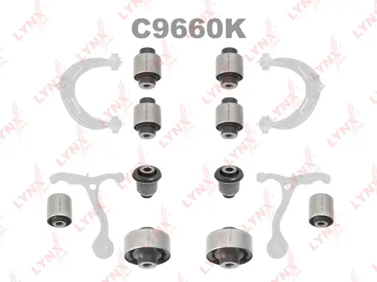 Suspension, bras de liaison LYNXAUTO C9660K