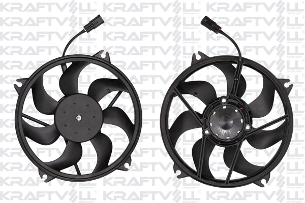 Ventilateur, refroidissement du moteur KRAFTVOLL GERMANY 08120034