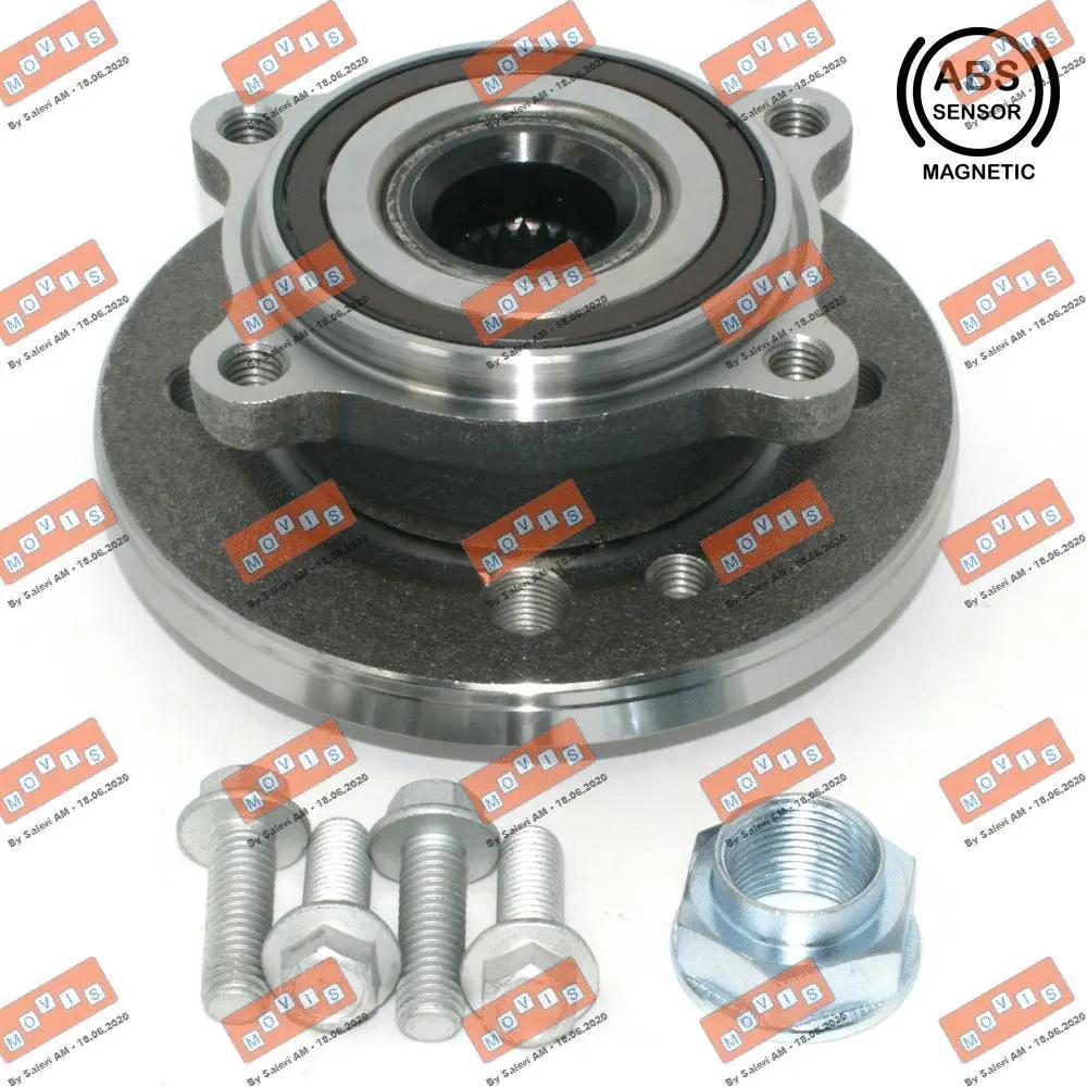 Kit de roulements de roue MOVIS ASB2358
