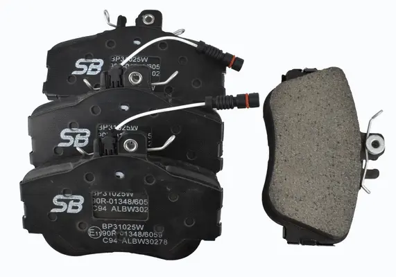 Kit de plaquettes de frein, frein à disque SB BP31025W