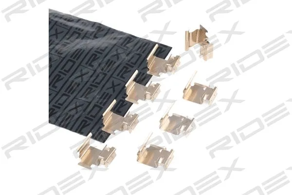 Kit d'accessoires, plaquette de frein à disque RIDEX 1164A0005