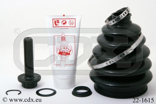 Jeu de joints-soufflets, arbre de commande CDX 22-1615