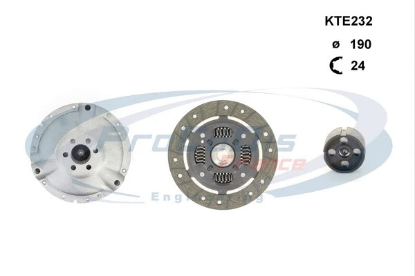 Kit d'embrayage PROCODIS FRANCE KTE232