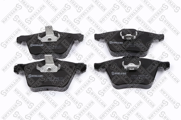 Kit de plaquettes de frein, frein à disque STELLOX 1054 000B-SX