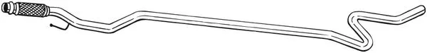 Tuyau d'échappement BOSAL 950-111