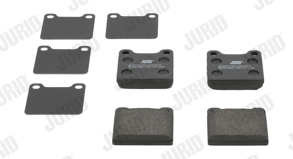 Kit de plaquettes de frein, frein à disque JURID 571417J