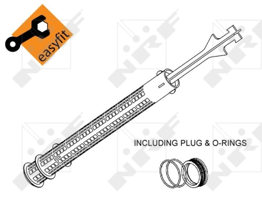 Filtre déshydratant, climatisation NRF 33328