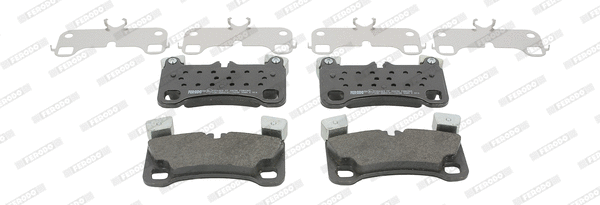 Kit de plaquettes de frein, frein à disque FERODO FDB4065