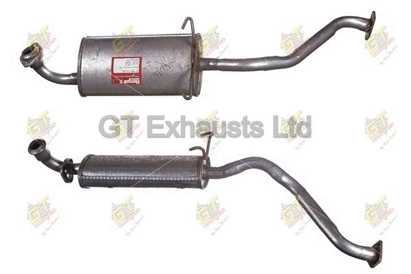 Silencieux central GT Exhausts GCL165