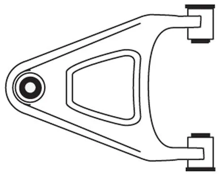 Bras de liaison, suspension de roue FRAP F3242