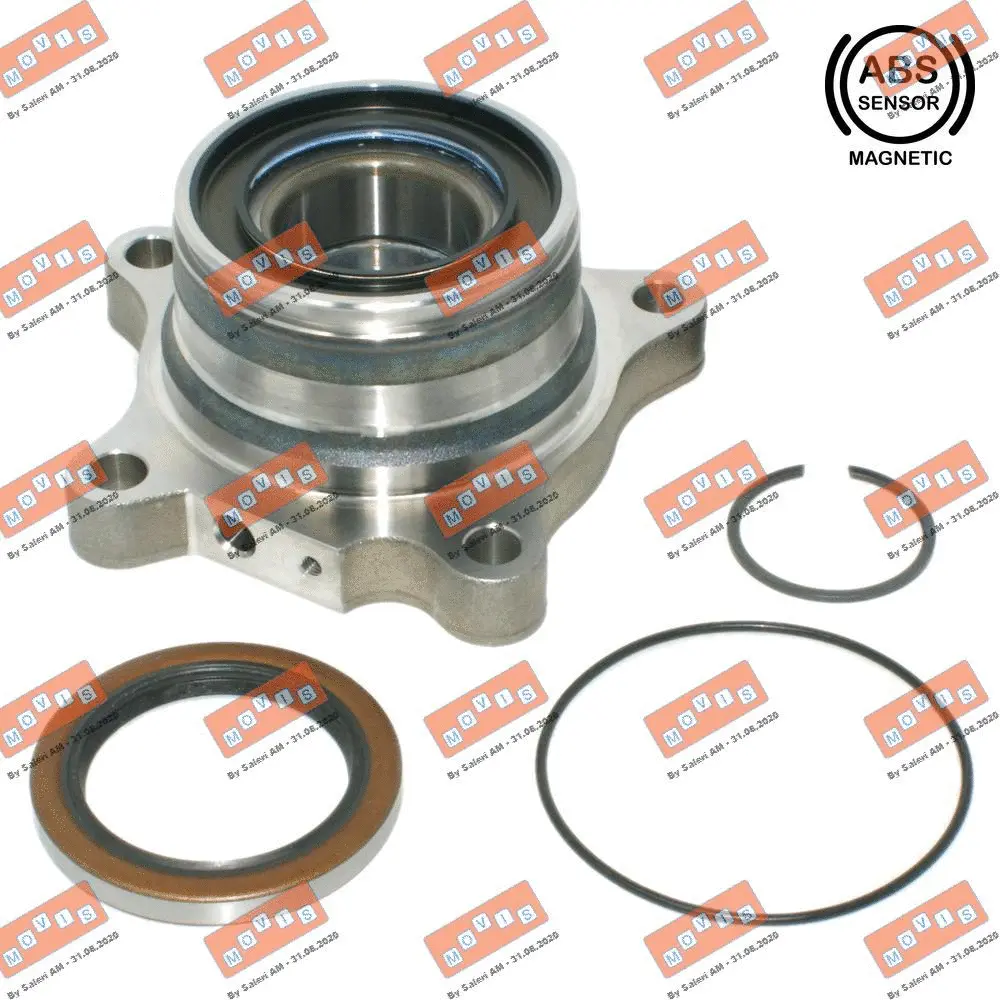 Kit de roulements de roue MOVIS ASB2536
