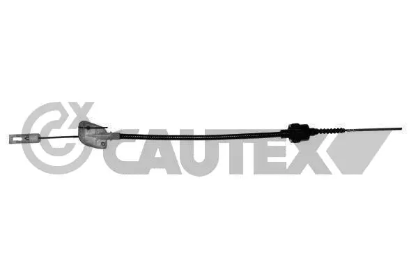Tirette à câble, commande d'embrayage CAUTEX 011271