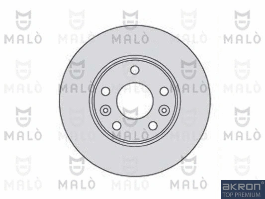 Disque de frein AKRON-MALÒ 1110146