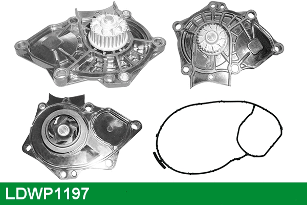 Pompe à eau, refroidissement du moteur LUCAS LDWP1197