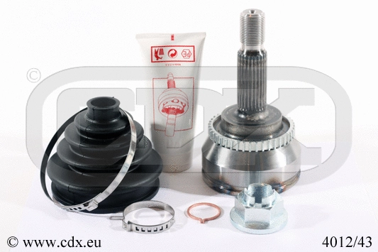 Jeu de joints, arbre de transmission CDX 4012/43