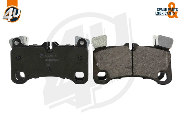 Kit de plaquettes de frein, frein à disque 4U Autoparts 22471VV