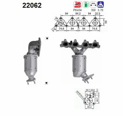 Catalyseur AS 22062