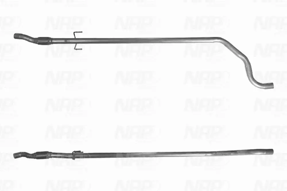 Tuyau d'échappement NAP carPARTS GmbH CAC10596